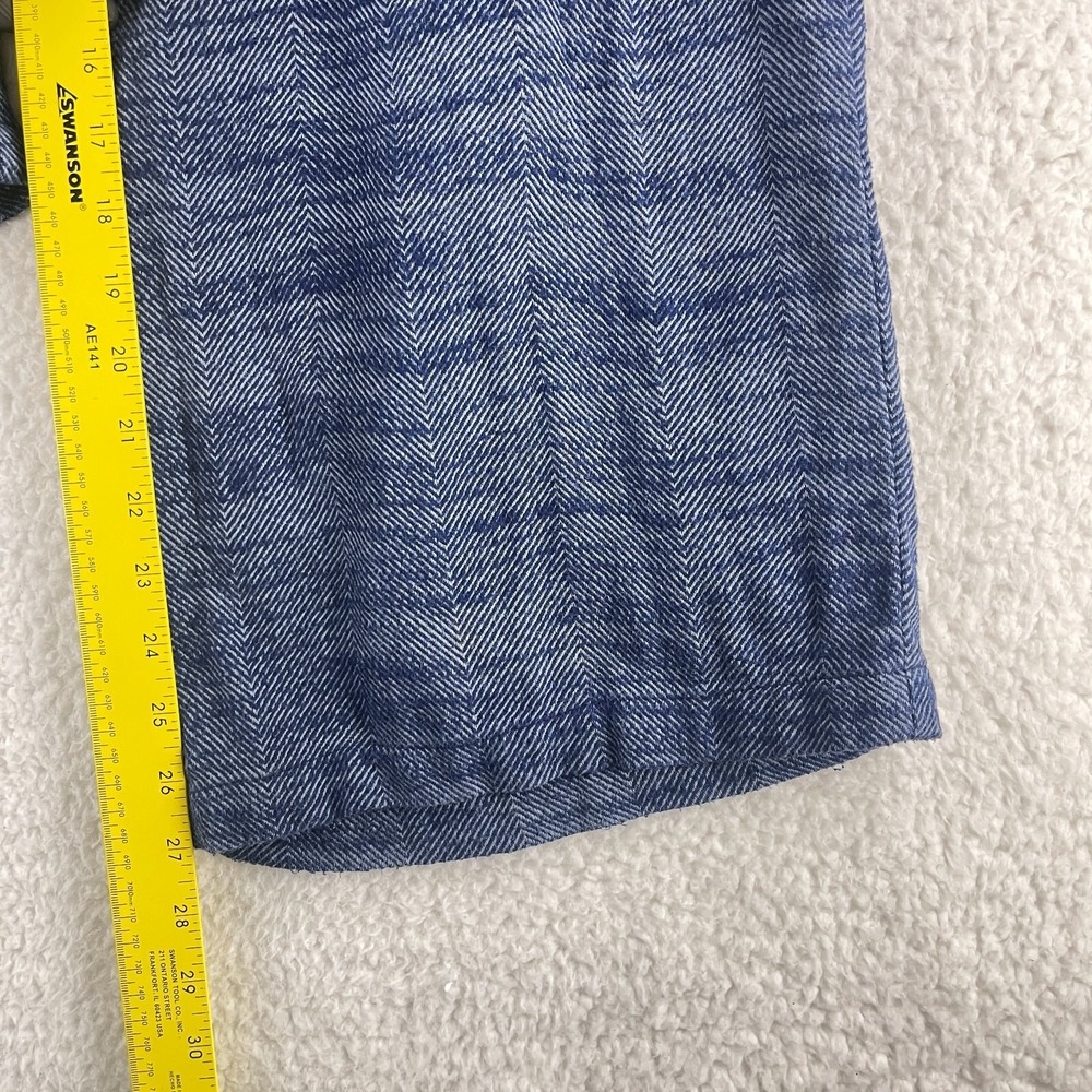 Urban Outfitters Blue Elliot Low Slung Wide Leg Trouser Pants Womens‎ Medium - Picture 8 of 16